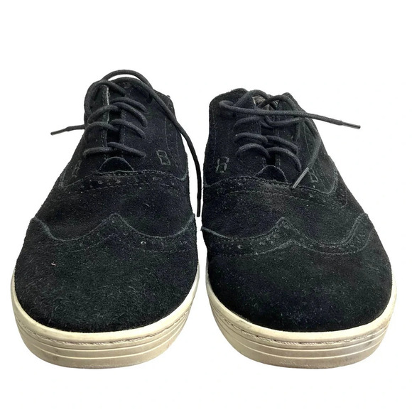 Bed Stu Men's Quinn Oxford Black Suede Size‎ 9 - Picture 2 of 5